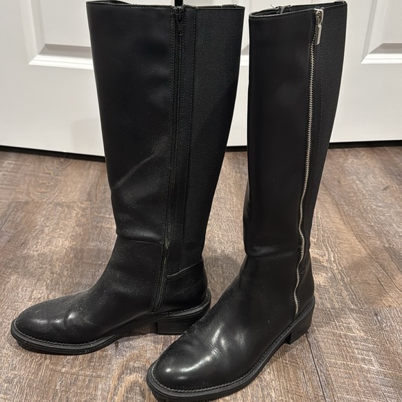 Women’s 8 A New Day Black Boots - Picture 1 of 5